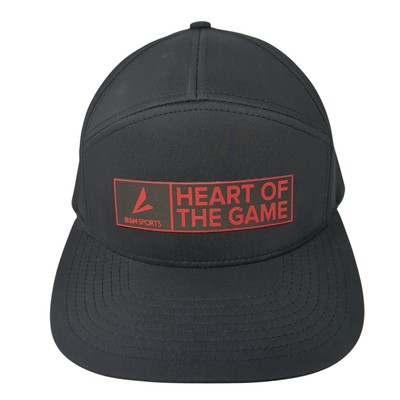 BSN Sports Heart of The Game Snapback Hat Black One Size Adjustable Richardson