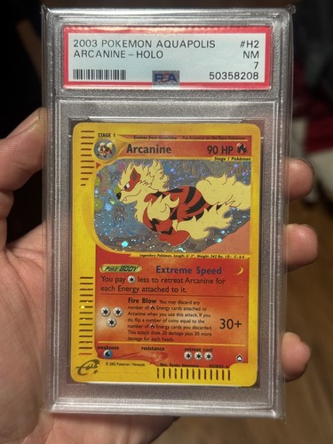 Arcanine graded PSA 7 for sale on eBay