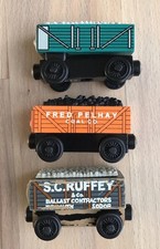 Thomas Train Troublesome Trucks Lot Set Rare Rickety SC Ruffey Fred Wooden