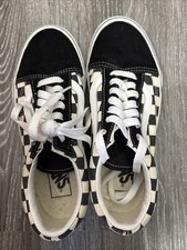 Vans Women Sneakers Old School Black Checkered New Without Box Size 5.5 Women FS