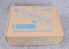 METPURE 2-STAGE MV2-RB UNDERSINK WATER FILTER SYSTEM W/FAUCET NO FILTERS 