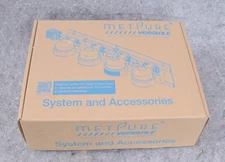 METPURE 2-STAGE MV2-RB UNDERSINK WATER FILTER SYSTEM W/FAUCET (NO FILTERS)