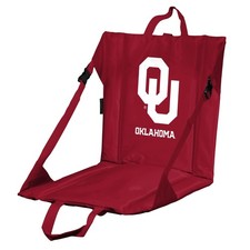Logo Brands NCAA Unisex-Adult Stadium Seat Oklahoma Sooners One Size Multi