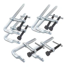 BESSEY CLSXHD-SET Bar Clamp Set,Heavy Duty 44ZL53
