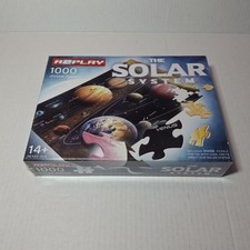 A2Play 1000 Piece Puzzle "The Solar System" Complete With Poster New Sealed