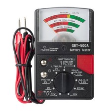 Analog Battery Tester for AA AAA 9V 12V Button Cell Lantern