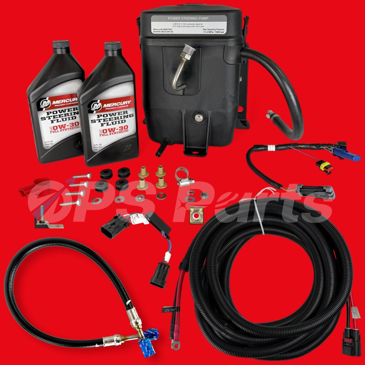 New OEM Mercury Verado Power Steering Pump Kit - 8M0199048