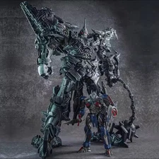 BMB Transformation AoE Dino Mighty Grim Lock & OP Commander LS-05 Action Figure