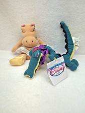 Vtg Disney Store Exclusive Fantasia Alligator/Hippo Plushie's New w Tag's