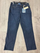 Inseam 29"  Democracy High Rise  "Ab" solution Patriot Petite size 8P