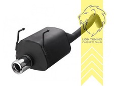 Ulter Sportauspuff für Fiat Panda 100HP 1.4i 1x100mm