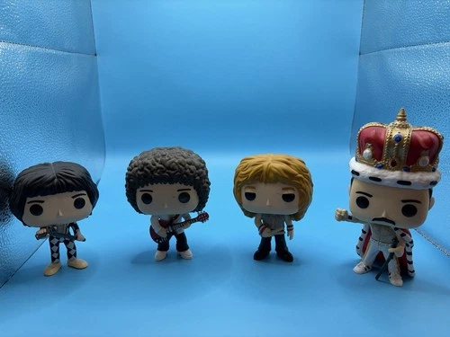 Funko Pop Rocks Queen Lot Freddie Mercury x2 Brian May Roger Taylor Loose