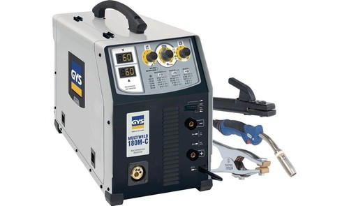 GYS MIG/MAG Welding System MULTIWELD 180M-C with Accessories 30-180A Gas Cooled - Picture 1 of 3