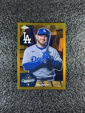 2026 Topps Chrome Max Muncy World Series Champions Gold /50 SSP Dodgers