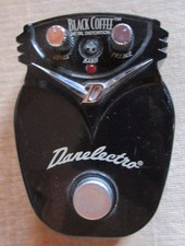 Danelectro Black Coffee Metal Distortion Effects Pedal