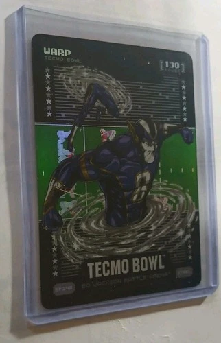 Tecmo Bowl Bo Jackson Battle Arena Warp BF306 Brawl Battlefoil Power 120