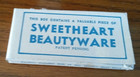 4 Vintage Sweetheart Beautyware Theatre Giveaways & Boxes, 1950's, VG — photo 6