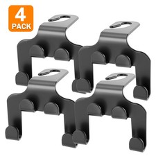 2/4x Car Seat Back Headrest Hooks Hanger Holder Hook for Bag Purse Cloth Grocery