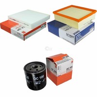 Mahle / Knecht Innenraumfilter LA 136 Luftfilter LX 742/2 ÖLfilter OC 100