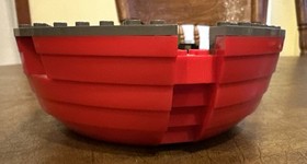 Lego Pirate Ship Complete Hull Parts Set 6289 Red Beard Runner 2557 2559 2560