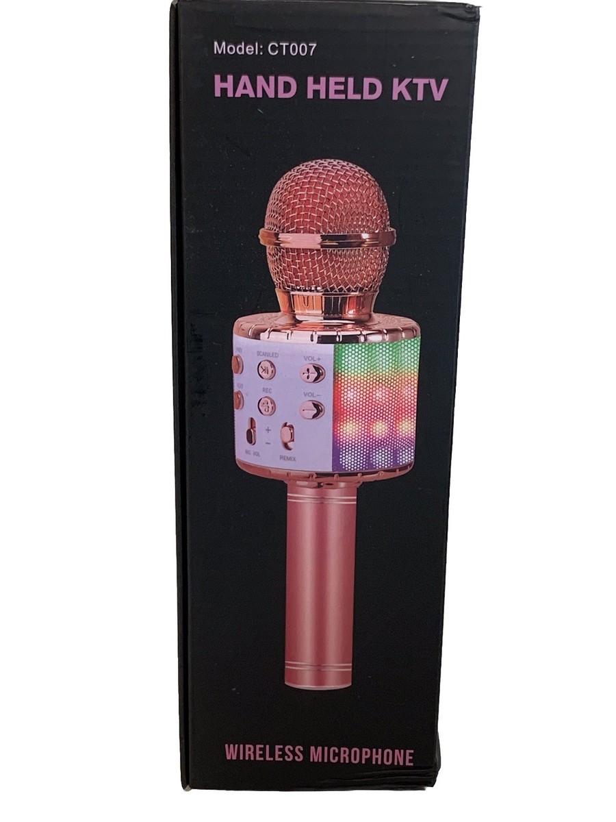 Model CT007 Hand Held KTV Wireless Bluetooth Karaoke Microphone | eBay