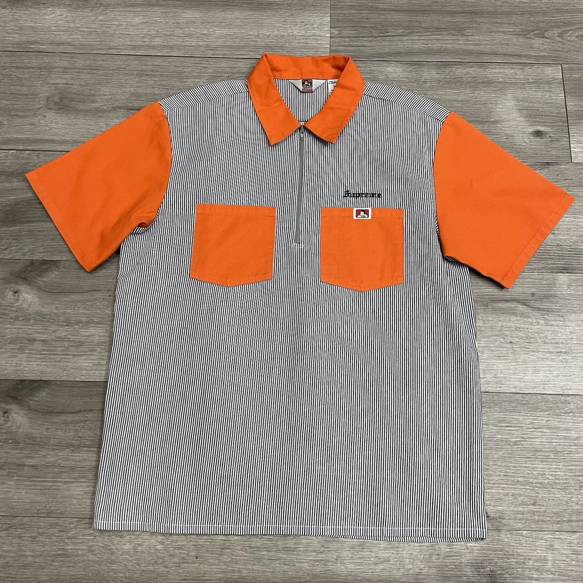 Supreme Short Sleeve Orange Shirts for Men for sale | eBay