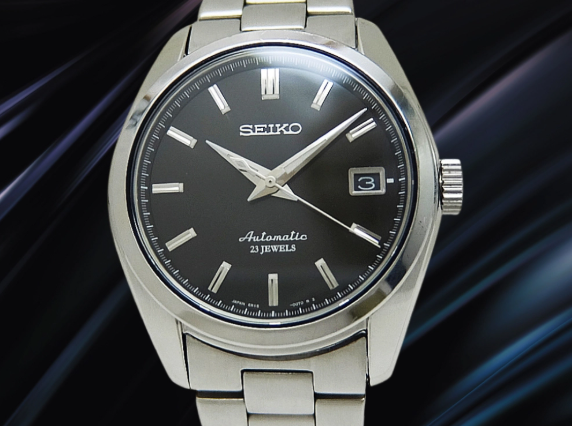Seiko SARB033 6R15-00CO SS Black Dial 23 Jewels Automatic 38mm