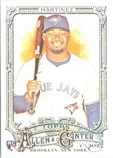 2025 Allen & Ginter - Orelvis Martinez Rookie Portrait (RC) Blue Jays #82