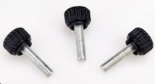 20-Piece M6 Thumbscrews Threaded Knurled Thumbscrew Grip Knobs Thumb Screw fo...