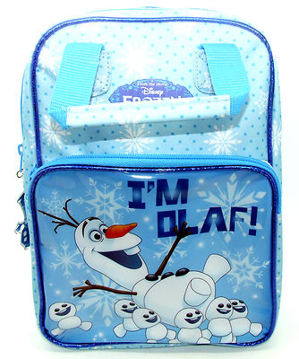 Disney Frozen Olaf Kinder kleiner Rucksack / Rucksack / Schultüte 28x20x9cm