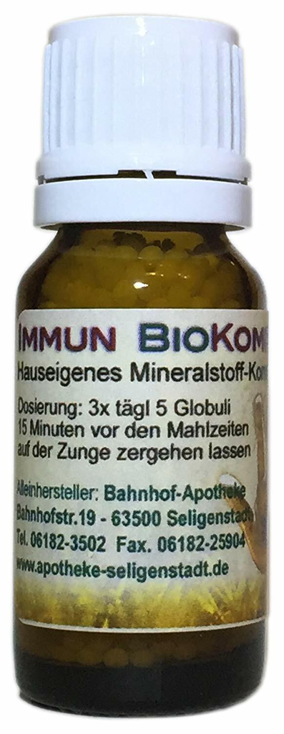 Immun BioKomplex Globuli - Schüssler Salze, Homöopathie, Apothekenherstellung