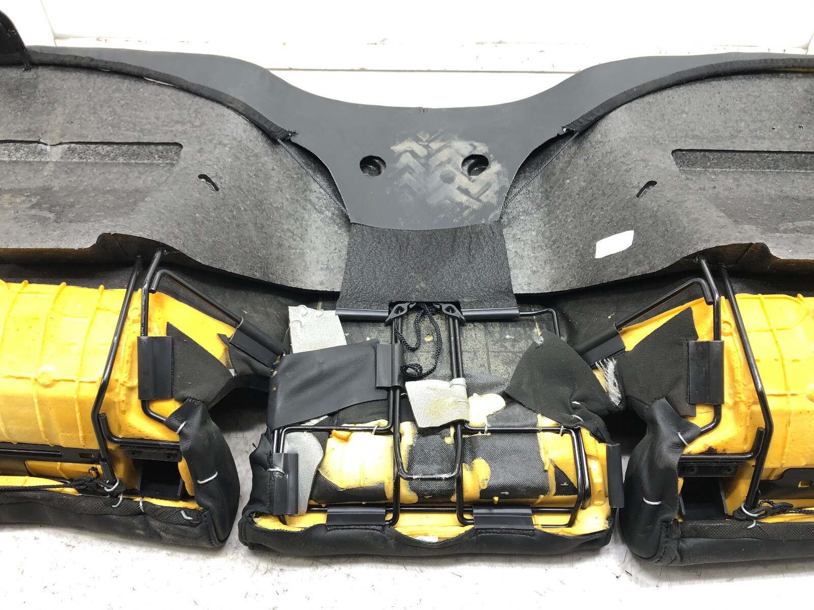 2014-2022 MASERATI GHIBLI REAR LOWER BENCH SEAT LEATHER CUSHION OEM.
