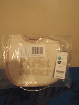 Carter's my first easter bib NIB