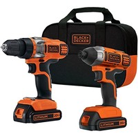 Black & Decker Bdcd220ia 20-volt Max Lithium-ion Drill/driver And Impact Driver on sale Black & Decker Bdcd220ia 20-volt Max Lithium-ion Drill/driver And Impact Driver on sale