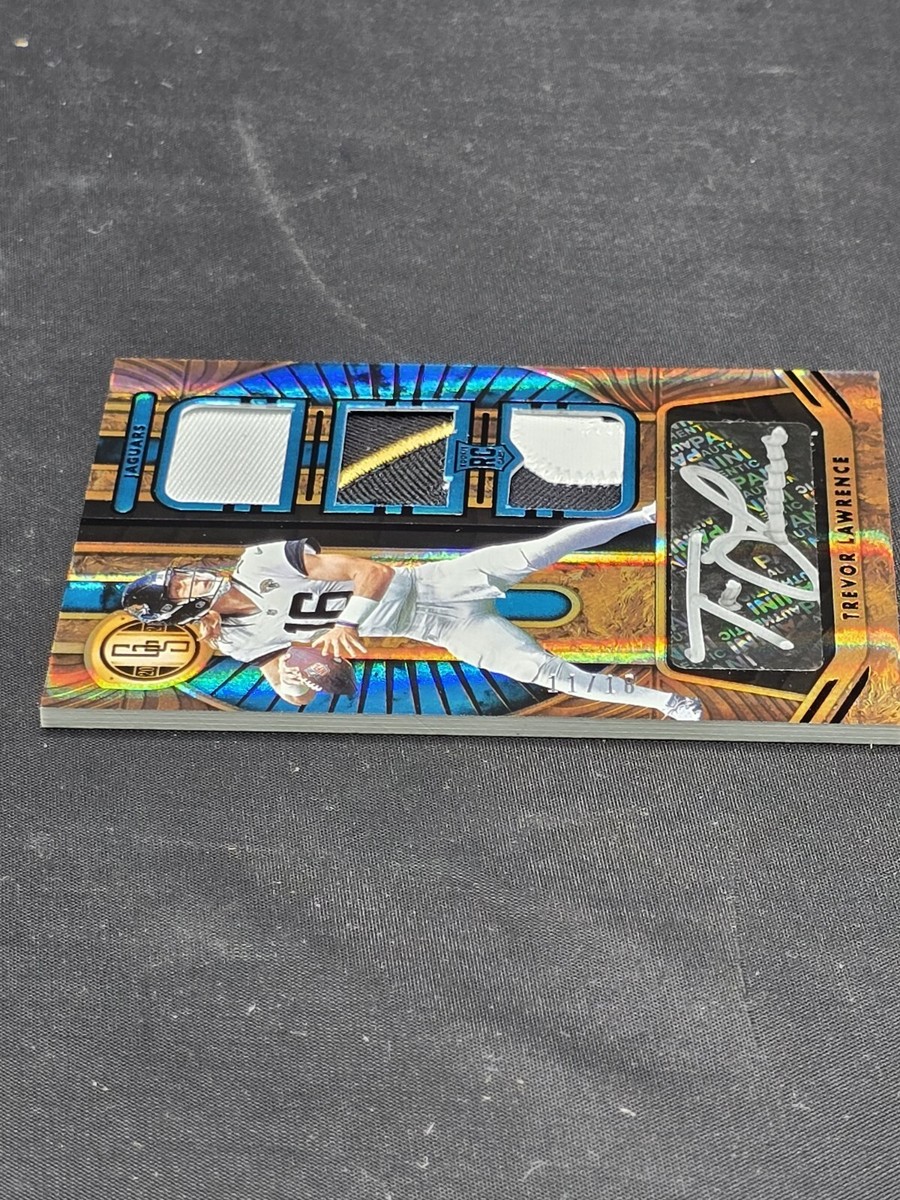 2021 Panini Gold Standard Trevor Lawrence RPA 11/18 Auto Rookie