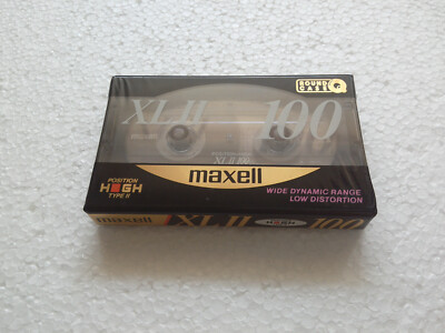 Maxell XLII 100 MC Kassette Tape NEU und OVP
