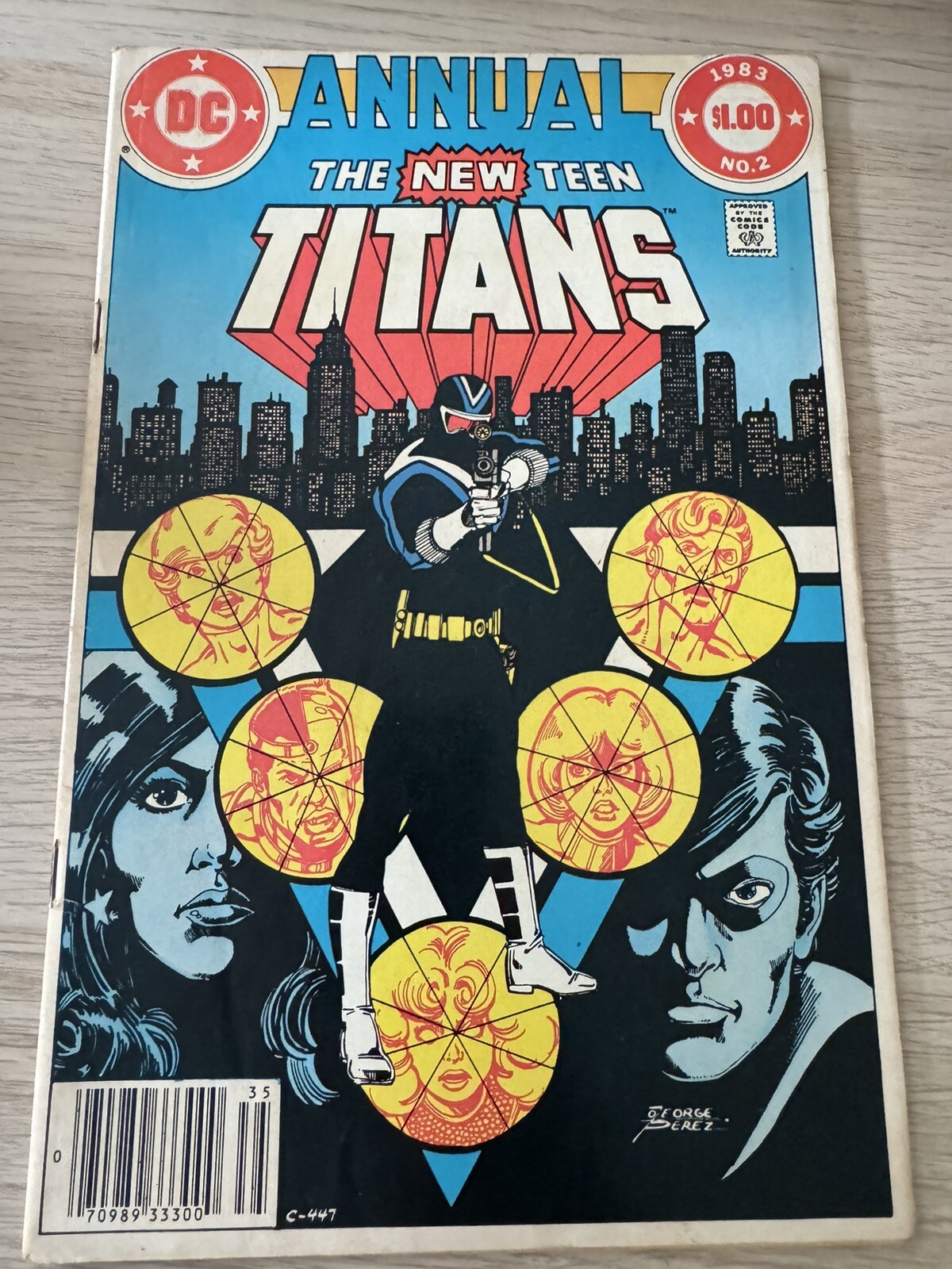 The New Teen Titans Annual #2 DC 1st VIGILANTE | eBay