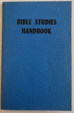 Bible studies handbook Lewis, John R