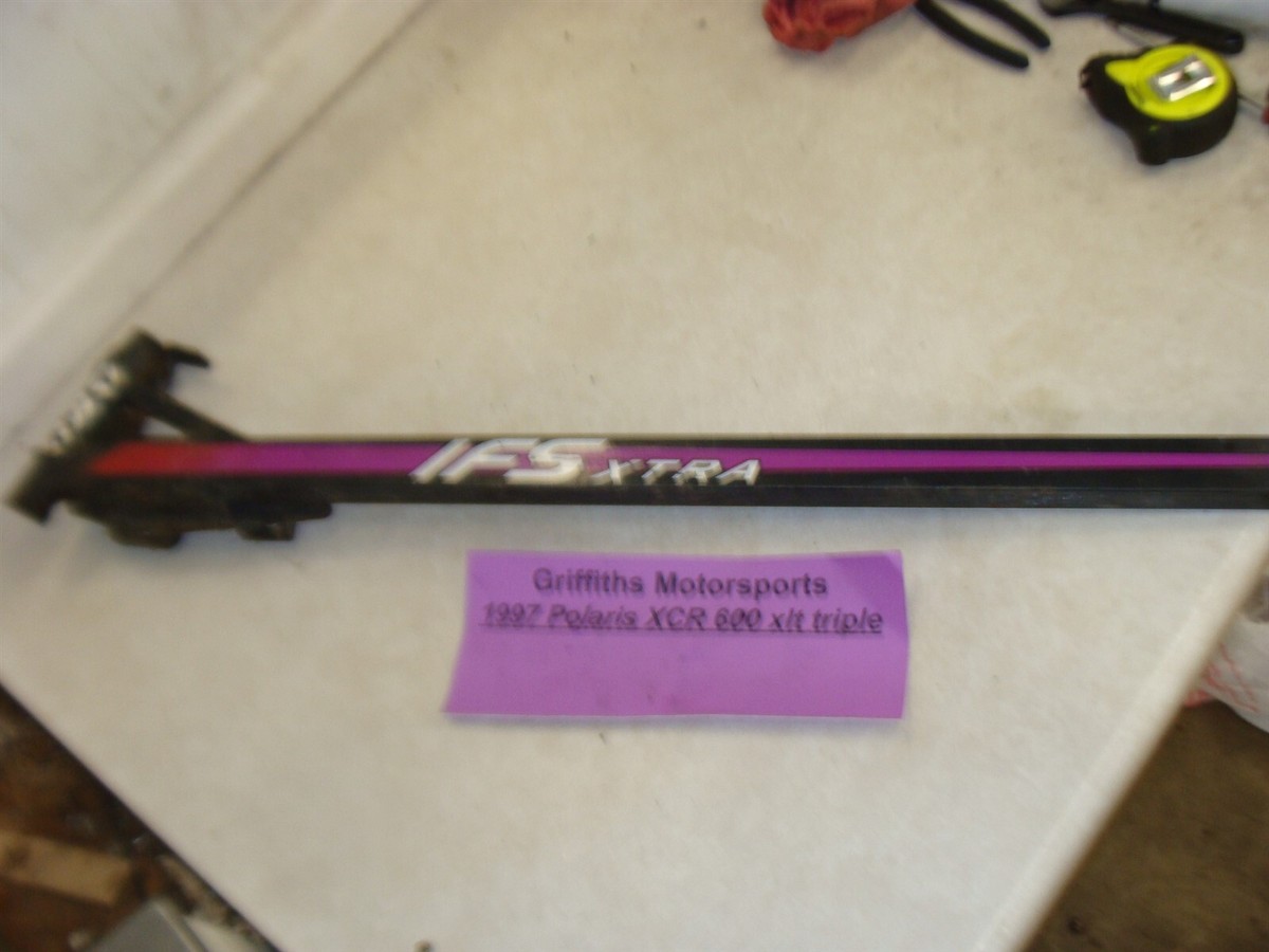 1997 POLARIS XCR xc XLT 600 triple wedge left front trailing