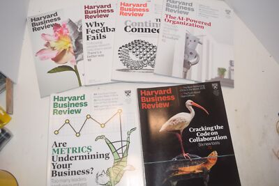 2019 Harvard Business Review Magazines Issues 1-6 - RA