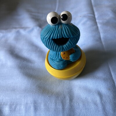 Sesame Street Weeble Wobble characters from Jim Henson Productions Cookie Monste