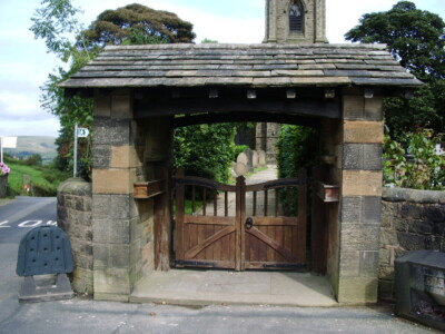 Holcombe Church Ramsbottom Photo 6x4 Lychgate, Emmanuel Church, Holcombe Ramsbottom c2007 | eBay UK