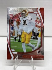 2021 Panini Absolute Retail Football #155 Adetokunbo Ogundeji RC Atlanta Falcons