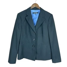 Le Suit | Separates Collection Black Blazer Structured Suit Jacket Striped