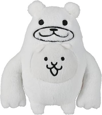 The Battle Cats Nekokkuma Bear Cat Plush 6.3'' (S) Nyanko Daishoten Limited PONOS