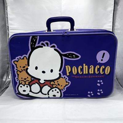 2001 Y2K Vintage Pochacco Sanrio Suitcase Luggage Collectible