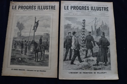 1892-1904 LE PROGRES ILLUSTRE MAGAZINE - FRENCH - LOT OF 23 - O 3659 - Picture 12 of 14
