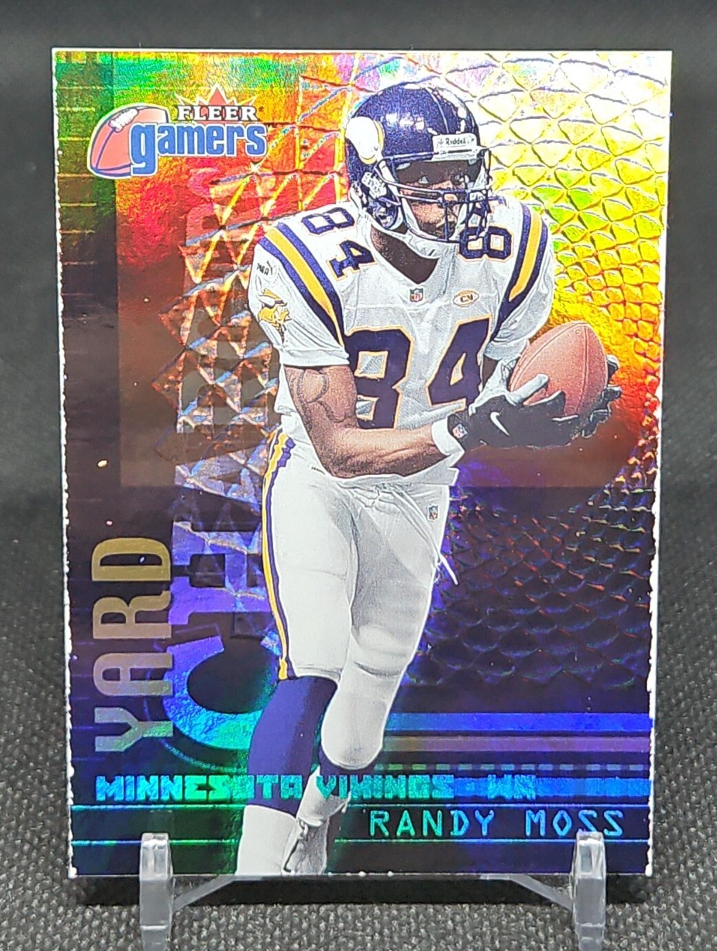 2000 Fleer Gamers Yard Chargers #2 Randy Moss