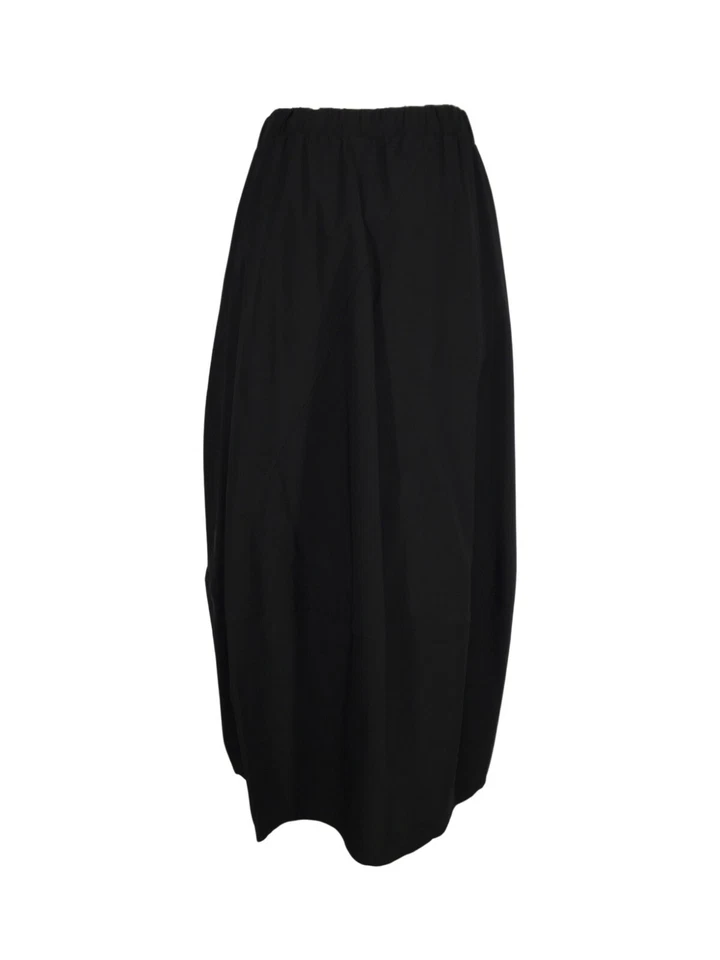 JO.MA gonna donna lunga ovetto nera art 375 elastico in vita MADE IN ITALY — 第 3/4 张图片