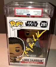 Billy Dee Williams Lando Calrissian #291 Star Wars Signed Funko PSA Encapsulated